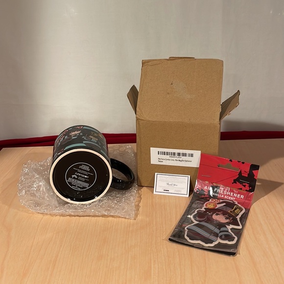 Fire Force Ceramic Coffee Mug/Vanilla Air Fresher. - Picture 7 of 8